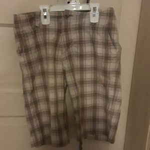 Plaid boys shorts